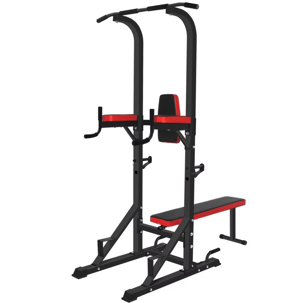 Power Tower Multifonction – Station Tractions, Dips & Gainage